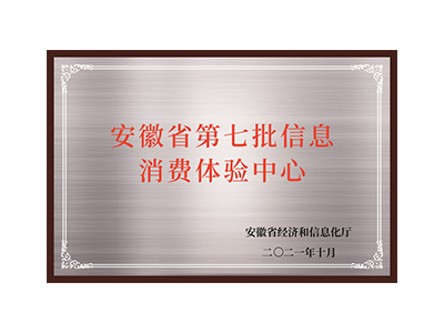 الدفعة السابعة من مراكز تجربة استهلاك المعلومات في مقاطعة آنهوي